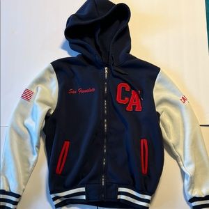 California street wear varsity jacket